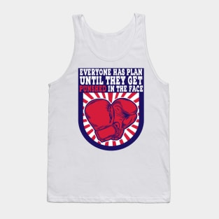 Boxing Coach Classic Boxing mma Fighte Funny Boxing Fan Sayings Tank Top